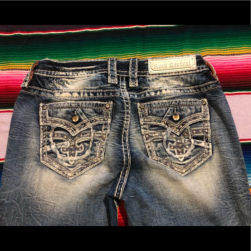 Rock revival boot cut jeans